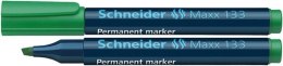 Schneider Marker permanentny Schneider Maxx 133, zielony 1,0-3,0mm ścięta końcówka (SR113304)