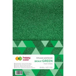 Happy Color Arkusz piankowy Happy Color kolor: zielony 5 ark. (HA 7132 2030-5)