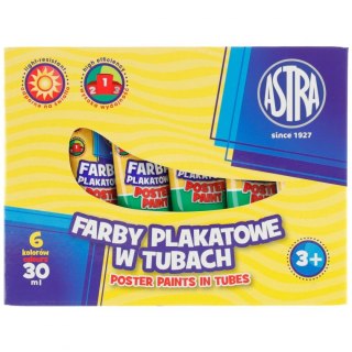 Astra Farby plakatowe Astra kolor: zielony jasny 30ml 1 kolor.