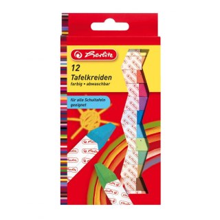 Herlitz Kreda Herlitz kolor: mix 12 szt (8648206)