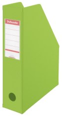 Esselte Pojemnik na dokumenty pionowy A4 zielony karton pokryty folią [mm:] 72x318x 242 Esselte (56006)
