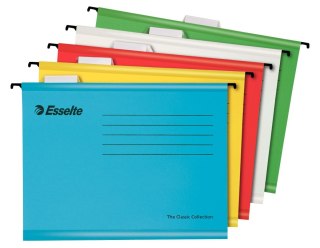 Esselte Teczka zawieszkowa Esselte Classic A4 mix karton 210g [mm:] 345x240 (93042)