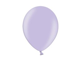 Partydeco Balon gumowy Partydeco metalizowany 100 szt lawendowy 12cal