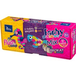 Tetis Farby plakatowe Tetis kolor: mix 20ml 10 kolor. (KF004-C)