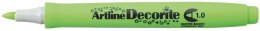 Artline Marker permanentny Artline decorite, zielony 1,0mm pędzelek końcówka (AR-033 4 6)