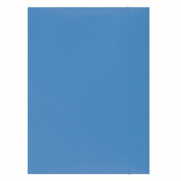 Office Products Teczka kartonowa na gumkę A4 niebieski jasny 300g Office Products (21191131-21)