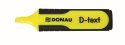 Donau Zakreślacz Donau D-Text, żółty 1,0-5,0mm (7358001PL-11)