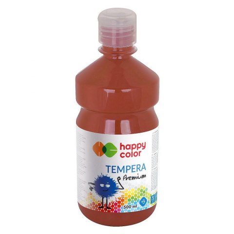 Happy Color Farba tempera Happy Color kolor: czekoladowy 500ml (HA 3310 0500-75)