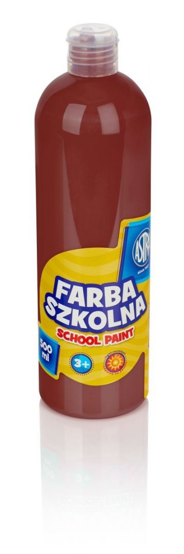 Astra Farby plakatowe Astra kolor: brązowy 500ml 1 kolor. (301109006)