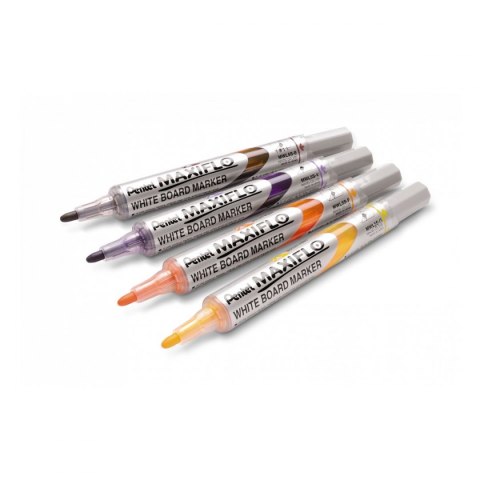 Pentel Marker permanentny Pentel MARKER 4 kolory 6,0mm okrągła końcówka (MWL5SBF-ST4ABCDPL) Pentel Marker permanentny Pentel MARKER 4 kolory 6,0mm okrągła końcówka (MWL5SBF-ST4ABCDPL)