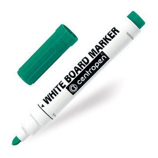 Centropen Marker suchościeralny Centropen, niebieski 2,5mm okrągła końcówka