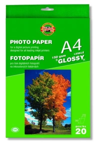 Koh-I-Noor Papier foto Koh-I-Noor Gloss A4 150g