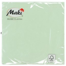 Pol-mak Serwetki zielona bibuła [mm:] 330x330 Pol-mak (0019)
