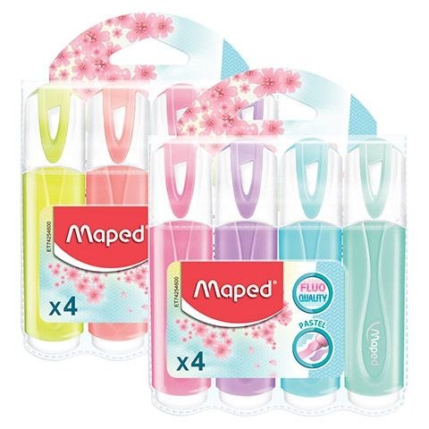 Maped Zakreślacz Maped PEPS fluo, mix 1,0-5,0mm (742546)