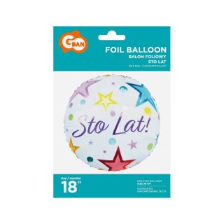 Godan Balon foliowy Godan Sto Lat 18 cali 18cal (FG-ODSL)