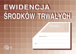 Michalczyk i Prokop Druk offsetowy Ewidencja środków trwałych A4 48k. Michalczyk i Prokop (K-9)