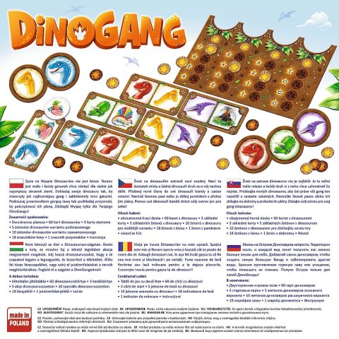 Trefl Gra edukacyjna Trefl Dinogang Dinogang (02080)