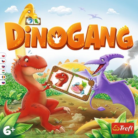 Trefl Gra edukacyjna Trefl Dinogang Dinogang (02080)