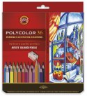 Koh-I-Noor Kredki ołówkowe Koh-I-Noor polycolor 36 kolorów 36 kol. (3835)