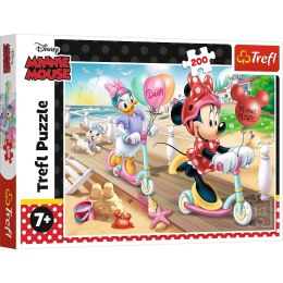 Trefl Puzzle Trefl Minie na Plaży 200 el. (13262)