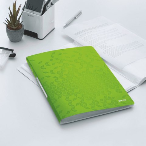 Leitz Teczka ofertowa Leitz Wow A4 kolor: Zielony 40 kieszeni (46320054) Leitz Teczka ofertowa Leitz Wow A4 kolor: Zielony 40 kieszeni (46320054)