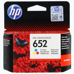Hp Tusz (cartridge) oryginalny DeskJet Ink Advantage HP 652 652 CMY Hp (F6V24AE)