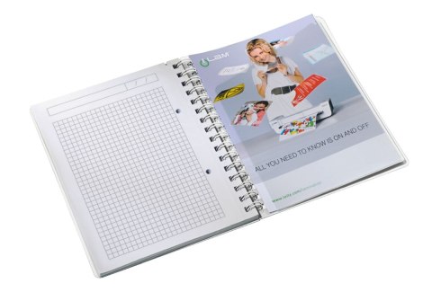 Leitz Zeszyt Leitz WOW A5 A5 80k. krata (46410062) Leitz Zeszyt Leitz WOW A5 A5 80k. krata (46410062)