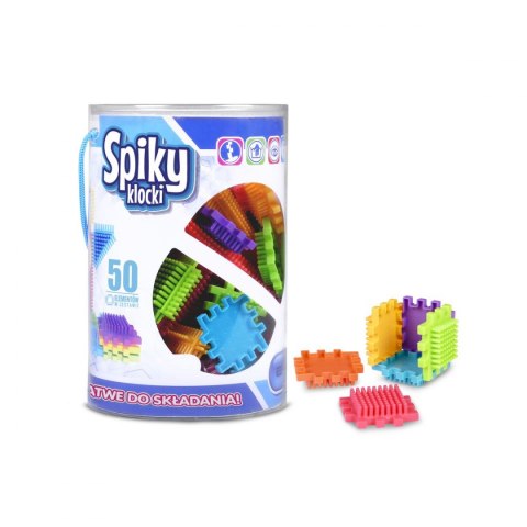 Artyk Klocki plastikowe Artyk Spiky 50 elementów (129131) Artyk Klocki plastikowe Artyk Spiky 50 elementów (129131)