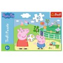 Trefl Puzzle Trefl Peppa Pig Zabawy w gronie przyjaciół 60 el. (17356)