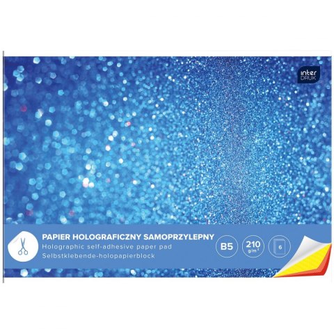 Interdruk Zeszyt papierów kolorowych Interdruk B5 210g 6k (ZEPAHOB5) Interdruk Zeszyt papierów kolorowych Interdruk B5 210g 6k (ZEPAHOB5)