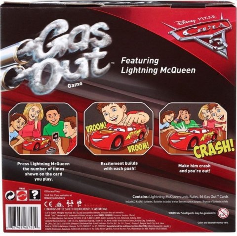 Mattel Gra planszowa Mattel Cars Zygzak (DVF38)