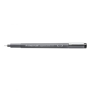 Staedtler Cienkopis kreślarski Staedtler pigmentowy 0,1 mm, czarny 0,1mm (S 308 01-9)