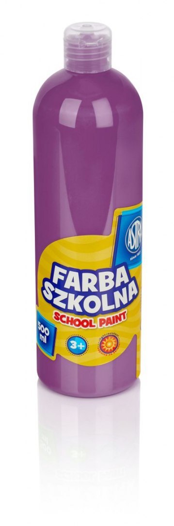 Astra Farby plakatowe Astra kolor: śliwkowy 500ml 1 kolor.