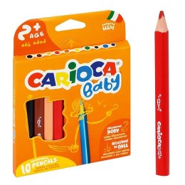 Carioca Kredki ołówkowe Carioca Baby 10 kol. (42819)