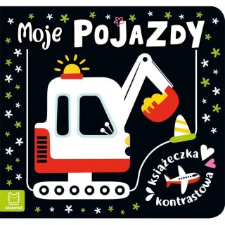 Aksjomat Książeczka edukacyjna Aksjomat Moje pojazdy. Książeczka kontrastowa