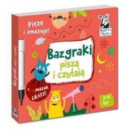 Kapitan Nauka Książeczka edukacyjna Kapitan Nauka Bazgraki piszą i czytają