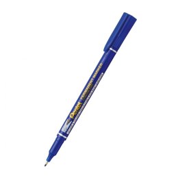 Pentel Marker permanentny Pentel, niebieski 0,6-1,0mm okrągła końcówka (NF450)