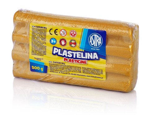 Astra Plastelina Astra 1 kol. złota 500g Astra Plastelina Astra 1 kol. złota 500g