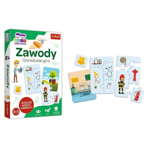 Trefl Gra edukacyjna Trefl Zawody Mały Odkrywca (01951) Trefl Gra edukacyjna Trefl Zawody Mały Odkrywca (01951)