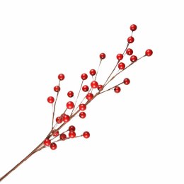 Arpex Ozdoba świąteczna gałązka dekoracyjna czerwonych jagód Arpex (VZ0417)