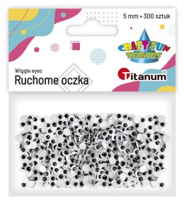 Titanum Oczka Titanum Craft-Fun Series 5mm 300 szt (O001)