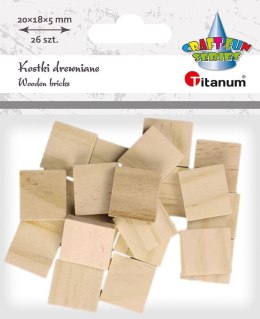 Titanum Ozdoba drewniana Titanum Craft-Fun Series koraliki (22TH401-14)