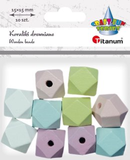Titanum Ozdoba drewniana Titanum Craft-Fun Series koraliki (22TH401-2)