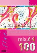 Kreska Papier kolorowy Kreska fluo A4 mix 80g