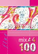 Kreska Papier kolorowy Kreska fluo A4 mix 80g