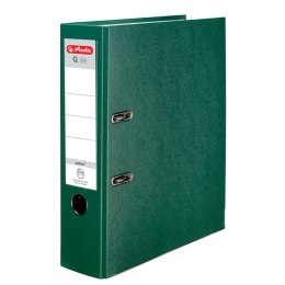 Herlitz Segregator dźwigniowy Herlitz Q. file Standard A4 80mm zielony (0011167434)