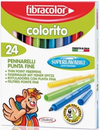 Fibracolor Flamaster Fibracolor colorito 24 kol.