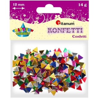 Titanum Konfetti Titanum Craft-Fun Series Trójkąty mix kolorów