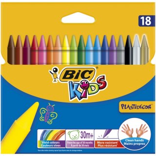 Bic Kids Kredki świecowe Bic Kids Plastidecor 18 kol 18 kol. (829771)