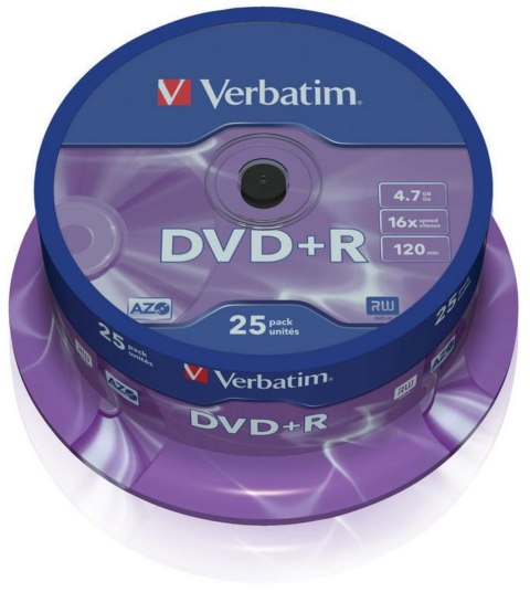 Verbatim Płyta dvd Verbatim DVD+R 4,7GB x16